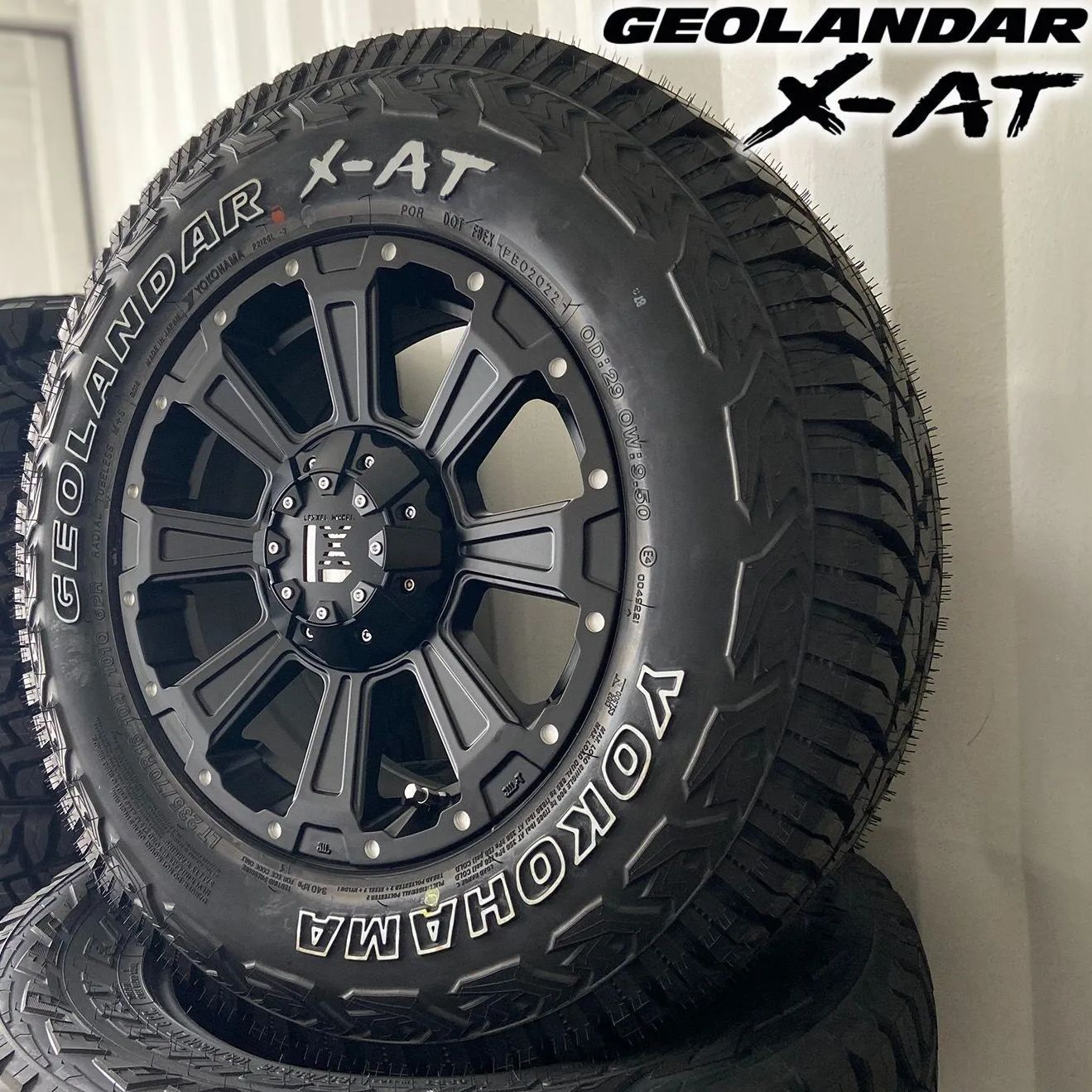 サマータイヤ ホイール 4本セット BADX ロックケリー MX-I YOKOHAMA ジオランダー A/T(G015) 225/70R16 デリカD:5 等