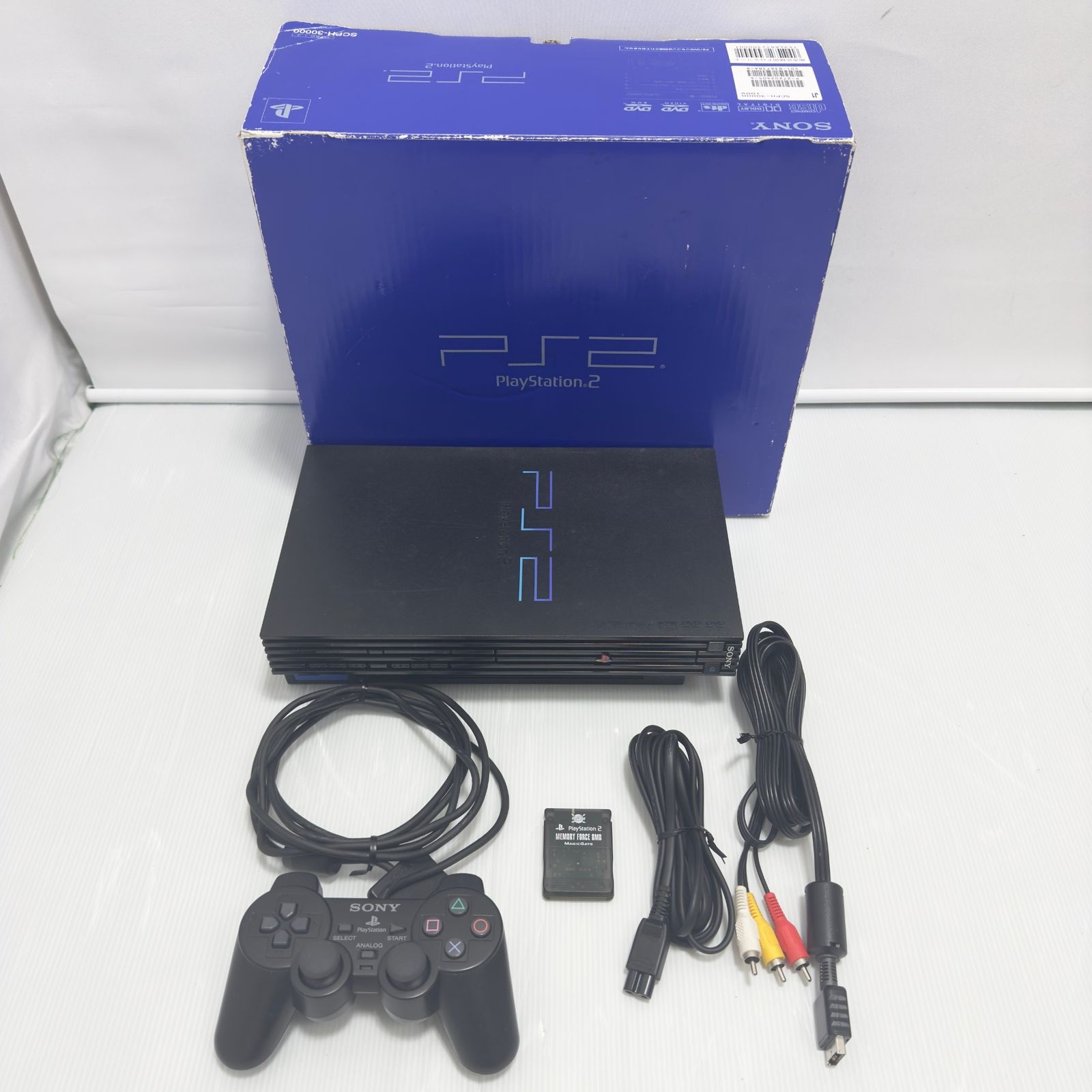 PlayStation 2 (SCPH-30000) メモリーカード8MB付き - メルカリ