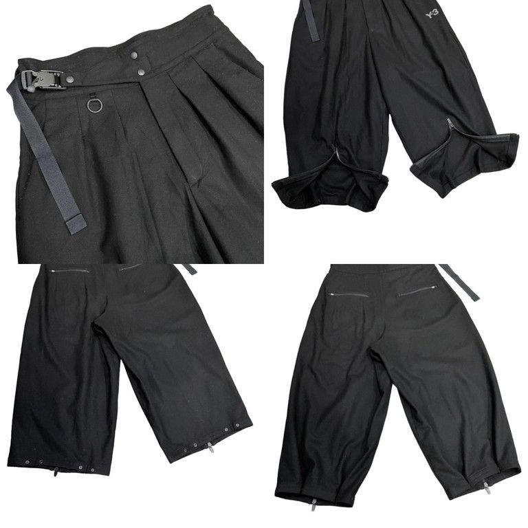 Y-3 20AW WOOL FLANNEL CROPPED PANT - メルカリ