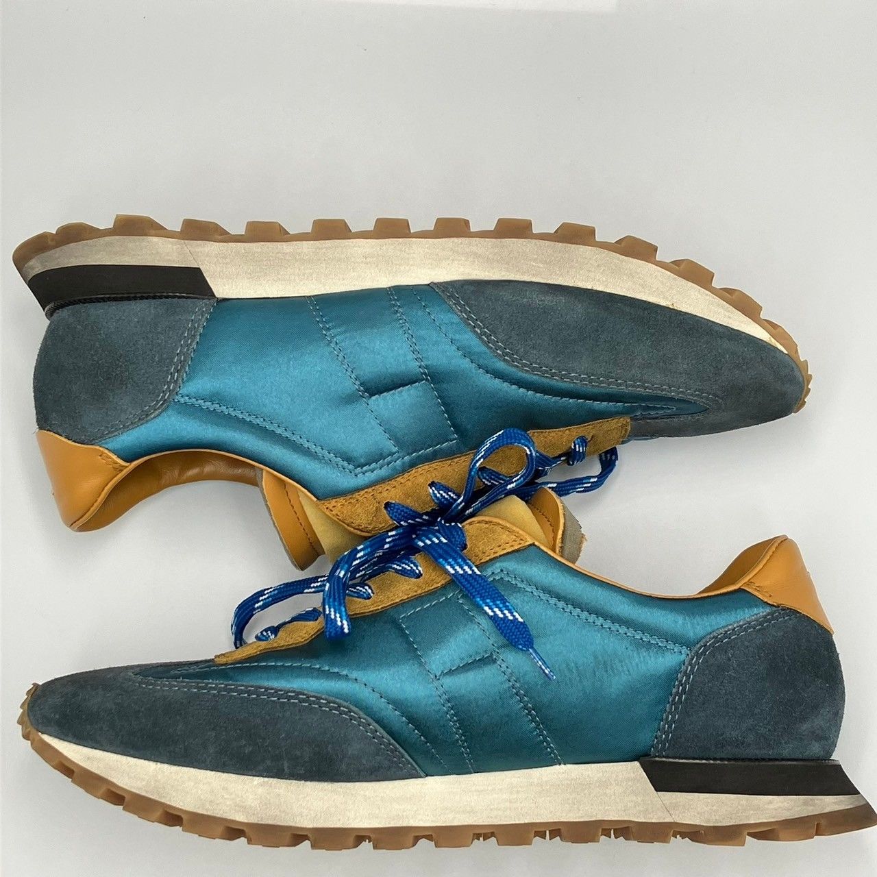 〇　Maison Margiela 22 メゾンマルタンマルジェラ Running Trainers スニーカー S57WS0255　サイズ41（約25.5ｃｍ）ブルー