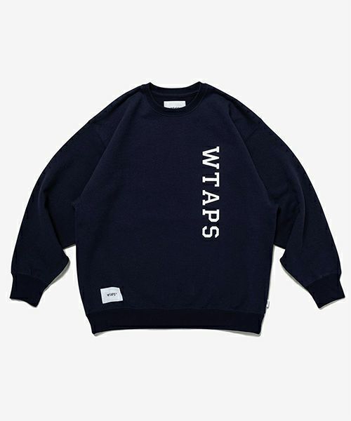 トップス WTAPS DESIGN 01/SWEATER/COTTON.COLLEGE WTAPS＞DESIGN 01 / SWEATER / COTTON. COLLEGE スウェット 231ATDT