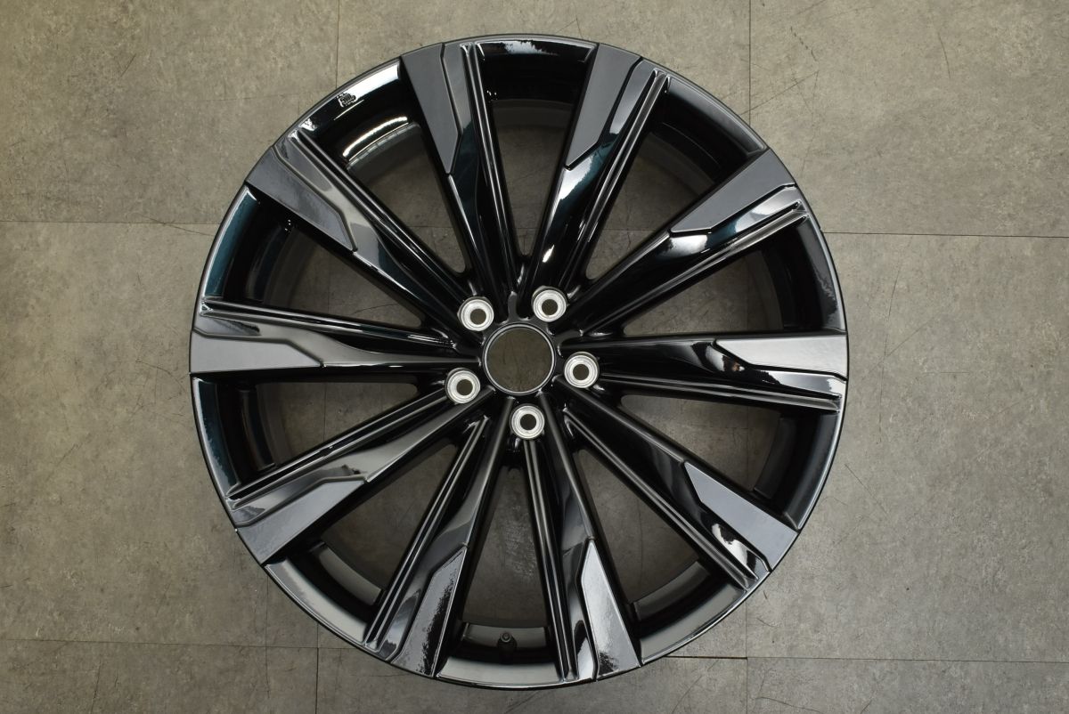 トヨタ クラウン スポーツ Z 純正 21in 7.5J 35 PCD114.3 グロスブラック 1本 傷がついたものとの交換 スペア用等に FFCRYSTALESIA_COM