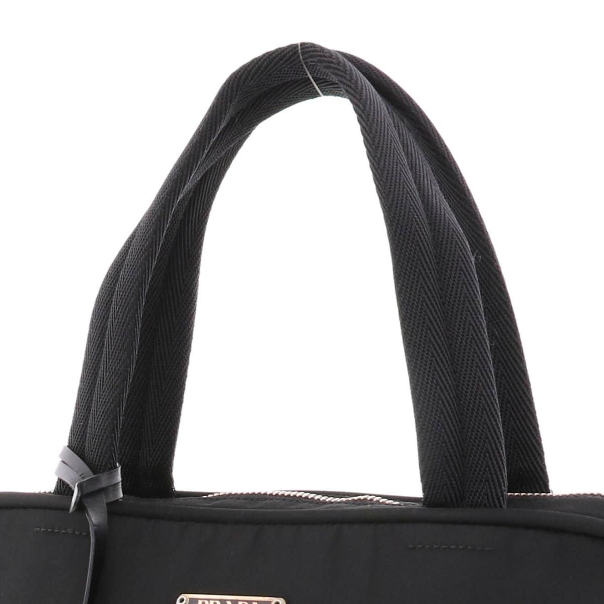 中古】 PRADA （プラダ） ﾅｲﾛﾝ ﾊﾝﾄﾞﾊﾞｯｸﾞ バッグ ハンドバッグ Black 