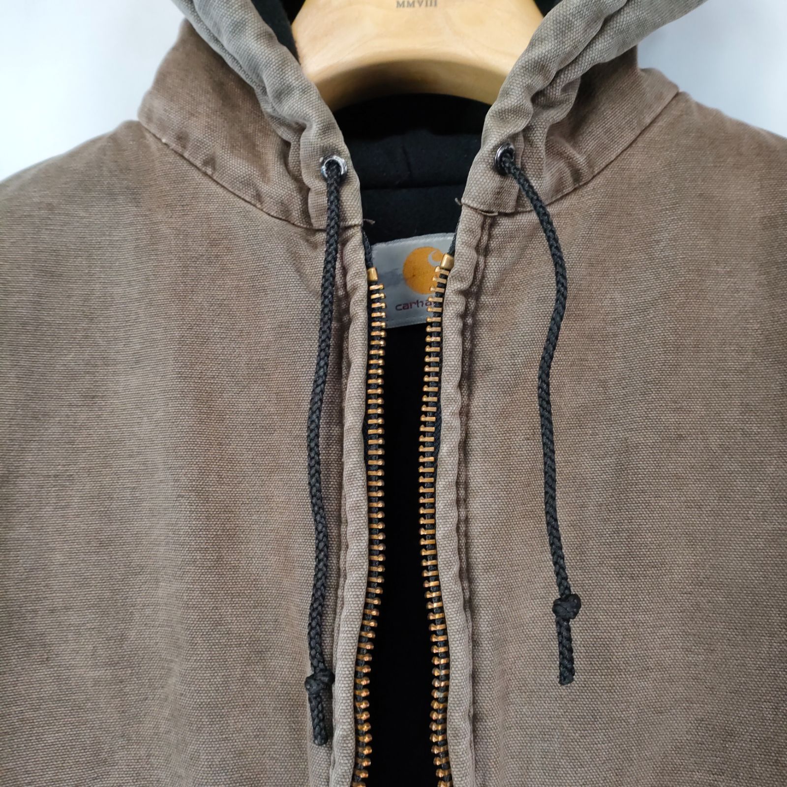 Carhartt アクティブジャケット ダークブラウン carhartt アクティブジャケット ダークブラウン XL相当 - メルカリ