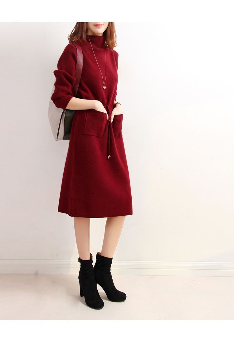 ニットワンピース レディース