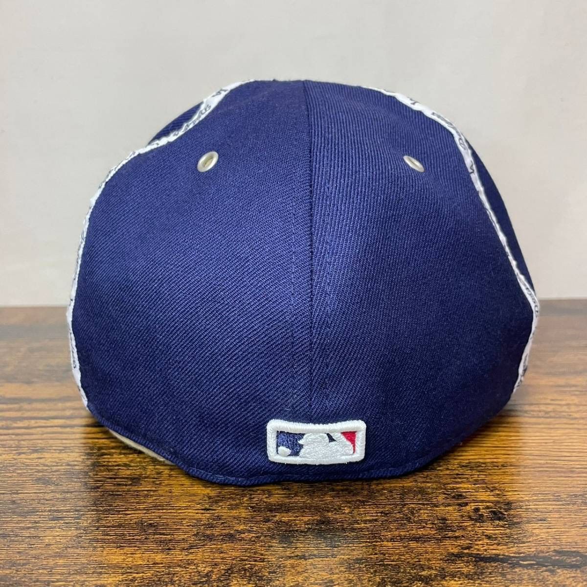 D-28ニューエラ Vintage パイピング&ハト目 ドジャースCap - Ref.2020