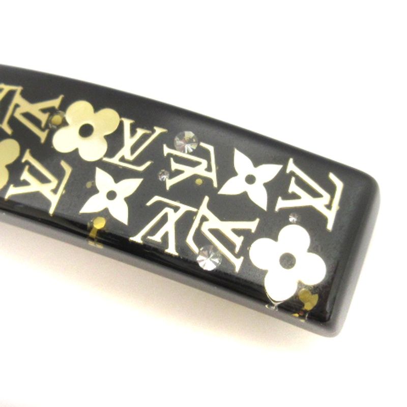 ルイヴィトン（Louis Vuitton）バレッタ・アンクルージョン　ブラック ルイヴィトン LOUIS VUITTON アンクルージョン バレッタ ヘア
