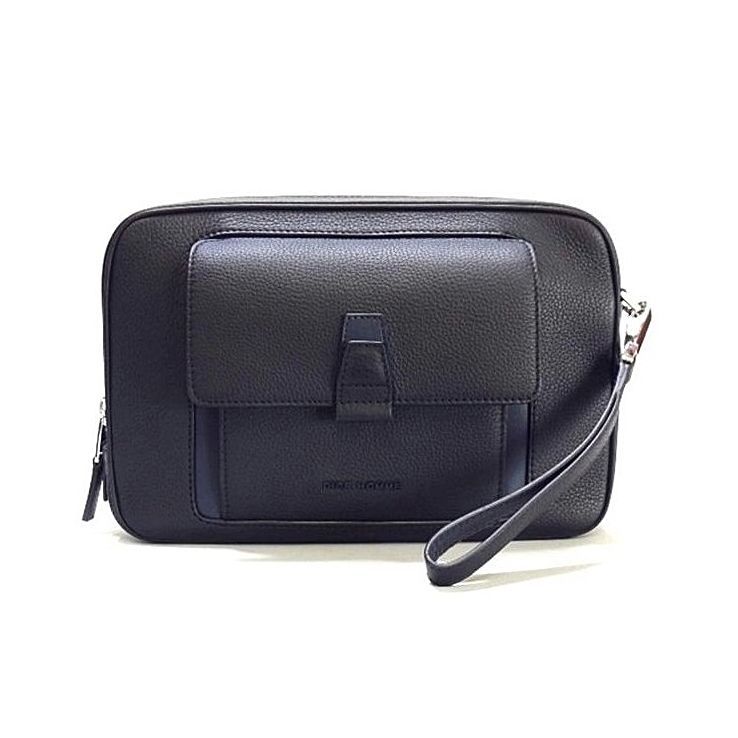 ディオール オム クラッチバッグ ネイビー ブラック Dior A4 クラッチ