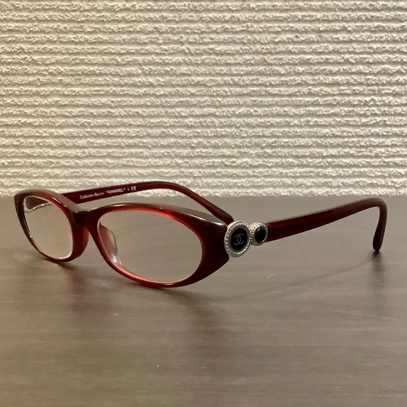 シャネル CHANEL 3201-A サークル ココマーク フレーム 眼鏡 メガネ  