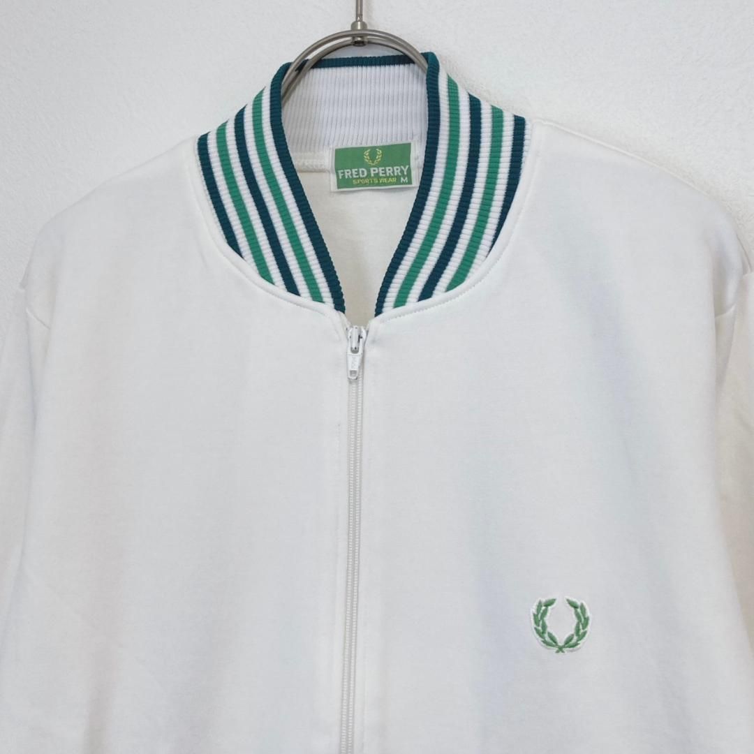 フレッドペリー ビンテージトラックジャケット ジャージ 刺繍ロゴ M