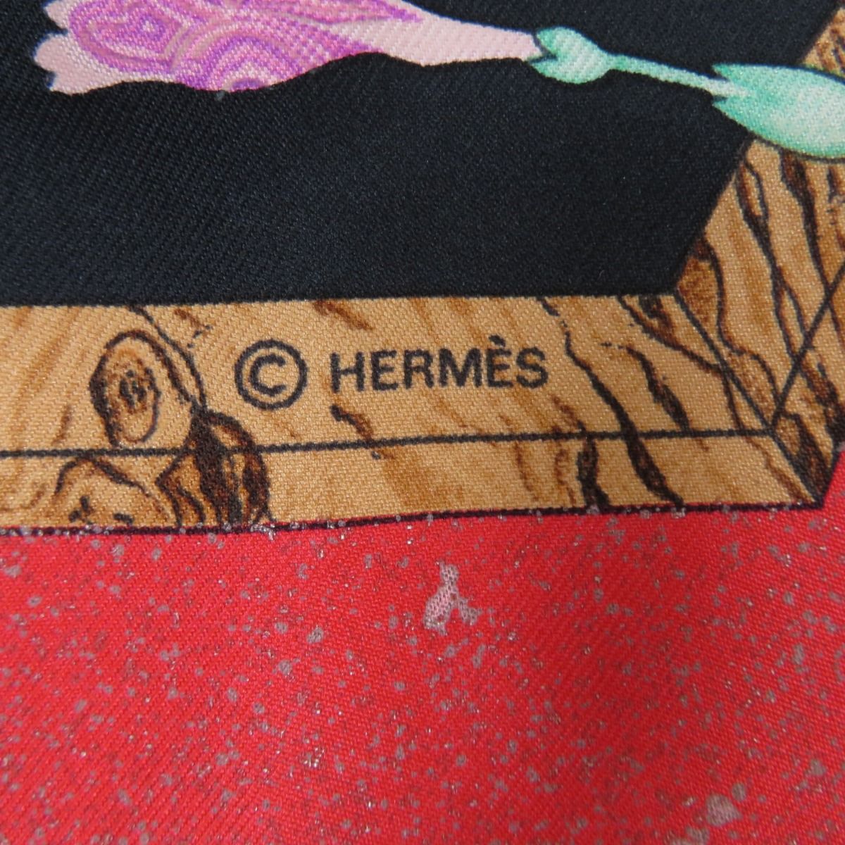 HERMES エルメス カレ90PIERRES ｄ Orient et d OCCIDENT スカーフ