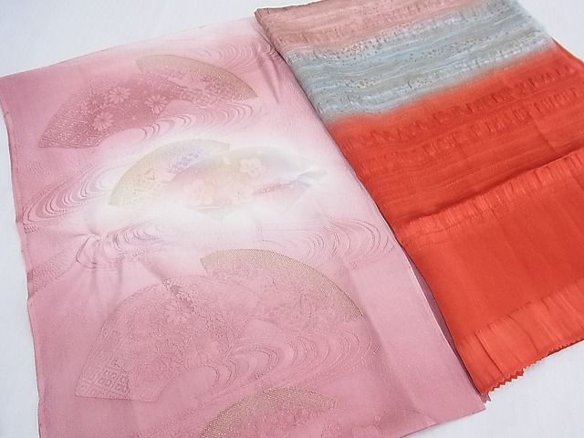 平和屋-こころ店□和装小物 上質な帯揚げ10枚セット 寿光織 宝尽くし ...