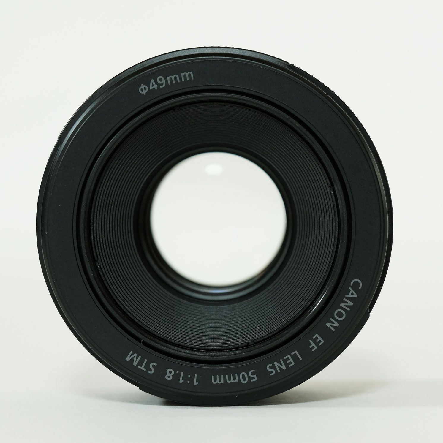 美品！CANON EF 50mm f/1.8 STM フィルター付き