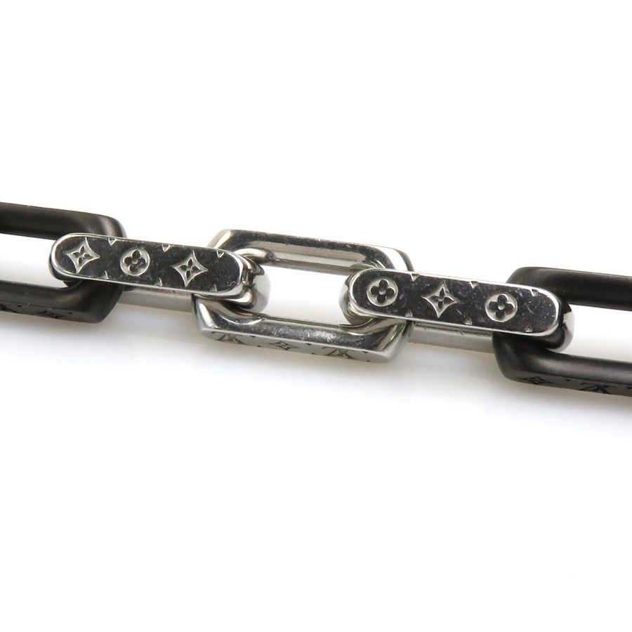 ［ふ］ルイヴィトン M00687 チェーンモノグラムブレスレット LOUIS VUITTON ルイヴィトン モノグラム チェーン ブレスレット