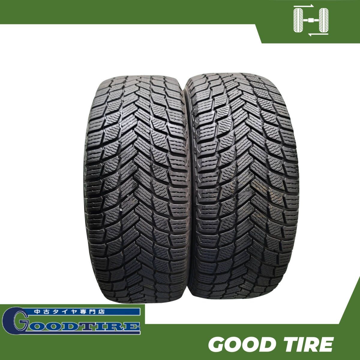 215 50R17 ミシュラン X-ICE SNOW 冬用 2本セット 8分山 タイヤ タイヤ リーフ ジェイド レヴォーグ エクシーガ 6892