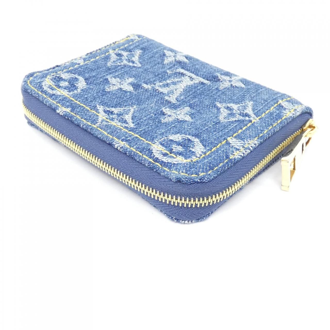 ルイヴィトン LVリミックス モノグラム デニム ジッピー コインパース M82957 コインケース