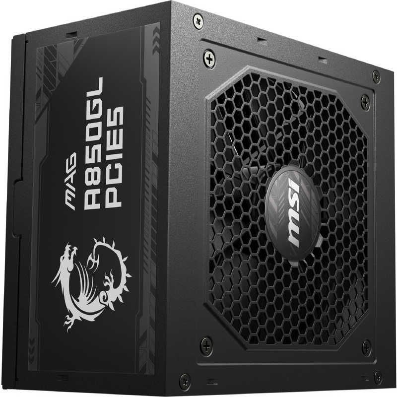 【最安値，定番】 【 新品 未開封 】   MSI PC電源［850W /ATX /Gold］ MAGA850GLPCIE5 未使用 送料無料 電源ユニット