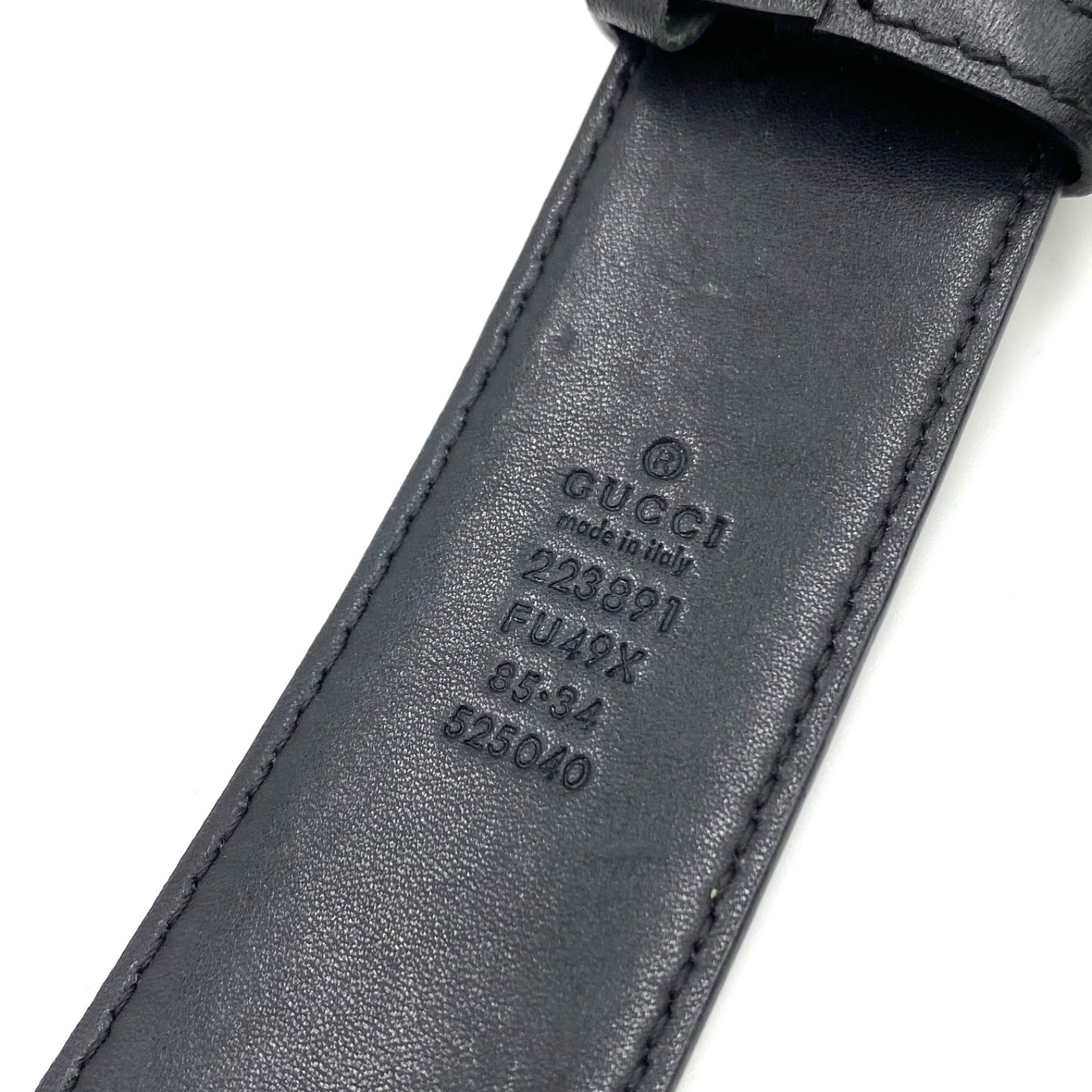 【美品】GUCCI　インターロッキング　シマ　GG柄　キャンバス　ベルト　レザー 極上美品 GUCCI グッチ シマ ベルト ウエスト GGキャンバス
