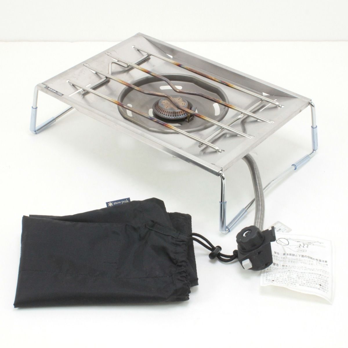 snowpeak スノーピーク フラットバーナーGS-450R 動作 済み