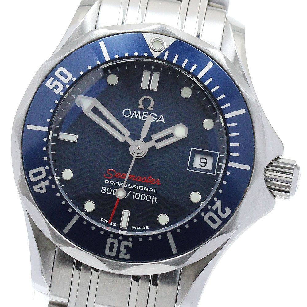 オメガ OMEGA 2224.80 シーマスター300 デイト クォーツ レディース_886768