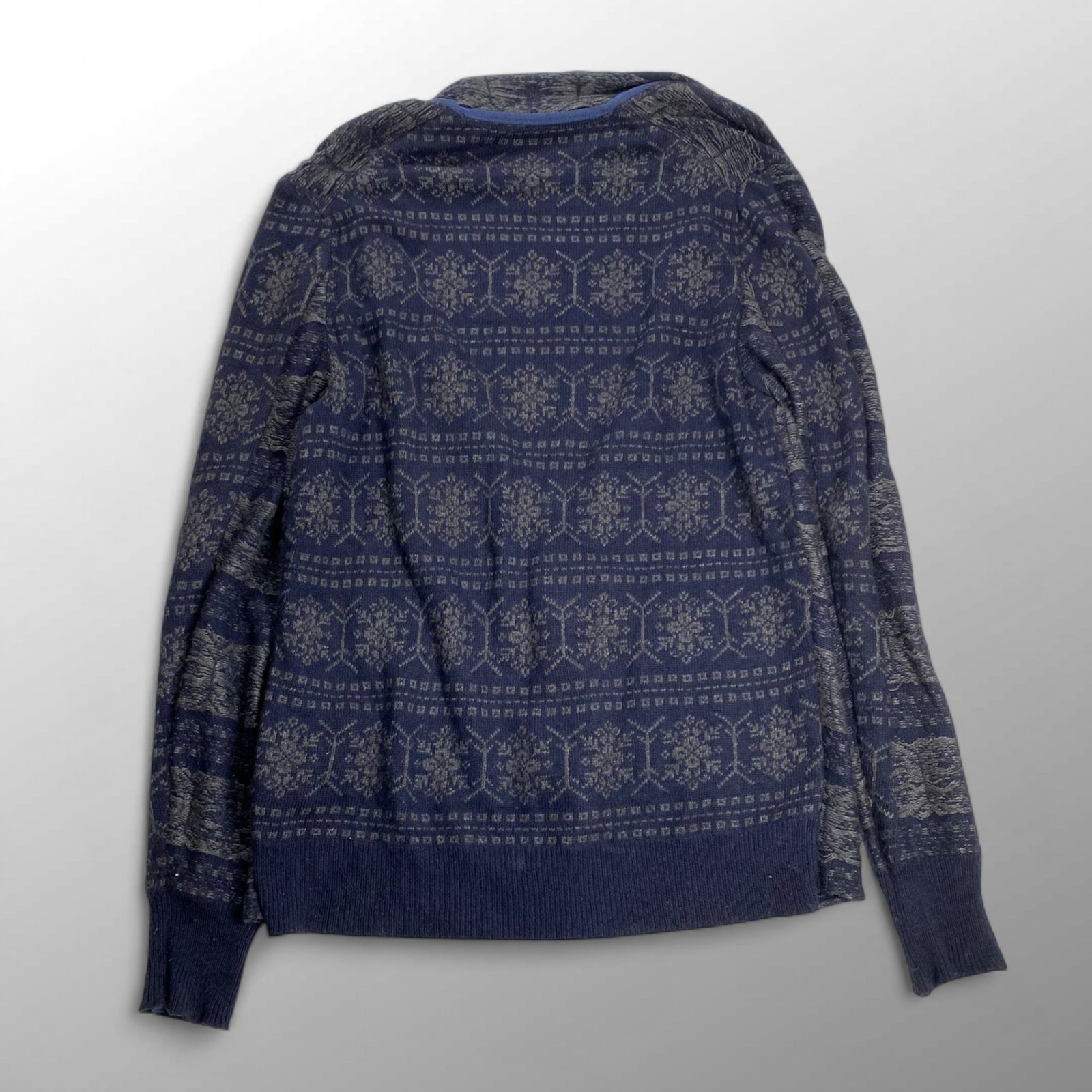 リメイク品　sacai サカイ ノルディックニットジャケット 魔裟斗着用！【希少】sacai サカイ ノルディック ニット