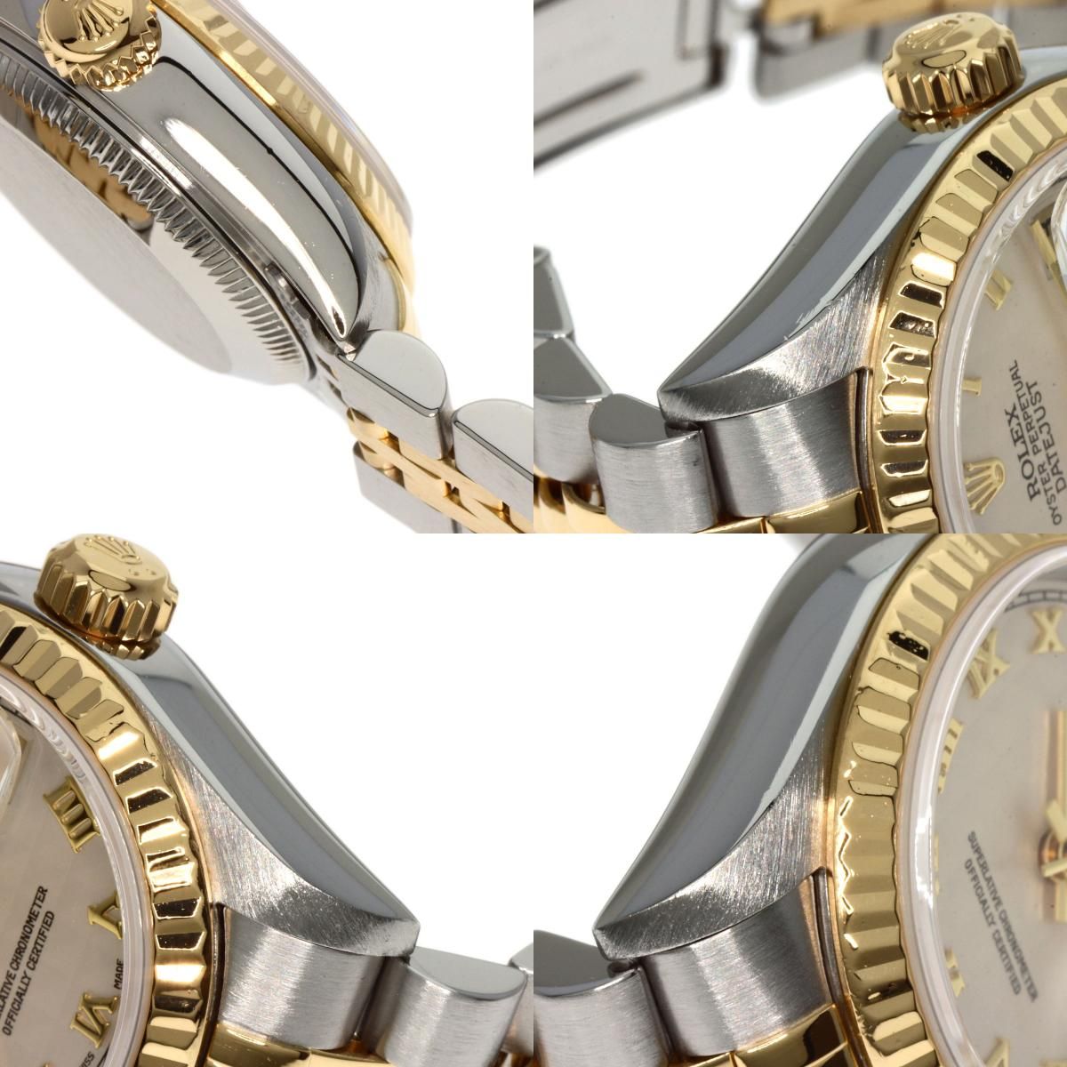 ROLEX ロレックス 79173 デイトジャスト ピラミッドローマン 腕時計 SS ...