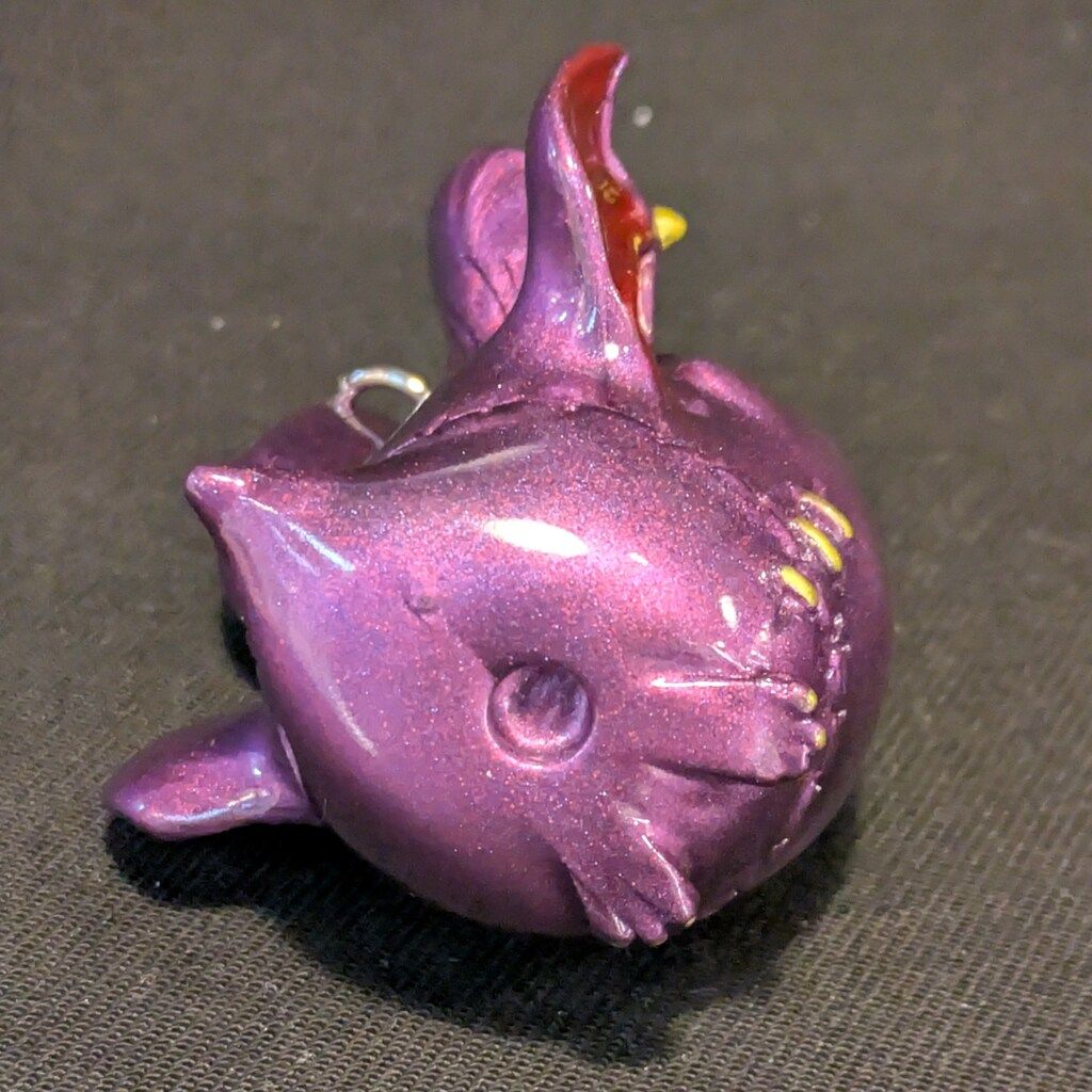 UNDEAD TOYS KAGEMARU DESIGNS チャイビー 紫ラメ/ワインレッド/水色目