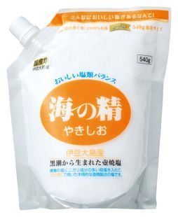 海の精 やきしお スタンドパック 540g×5個 JAN 4931915001454