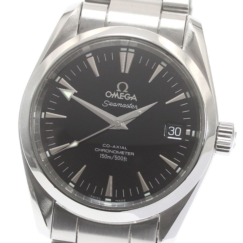 オメガ OMEGA 2504.50 シーマスター アクアテラ デイト 自動巻き  