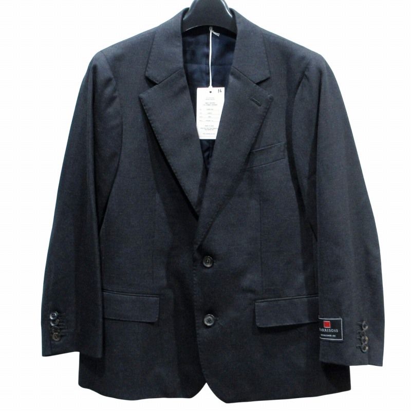 ダブレット doublet タグ付 18AW ハリソンズ生地 SMALLSIZED TAILORD  