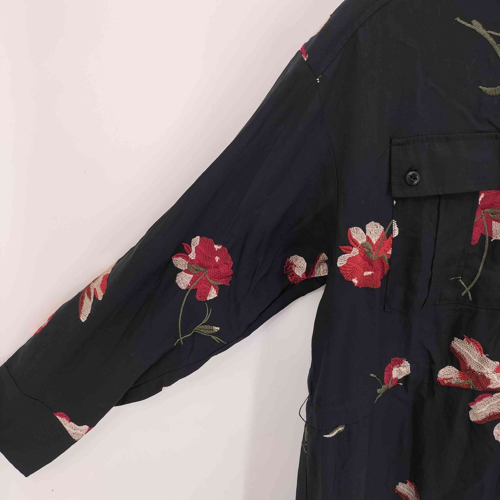 グレースコンチネンタル GRACE CONTINENTAL 刺繍アーミーシャツ