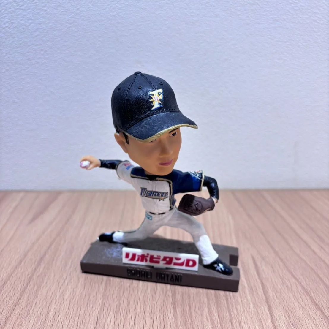 A| 大谷翔平 バッターボブルヘッド 日本ハムファイターズ リポビタンD