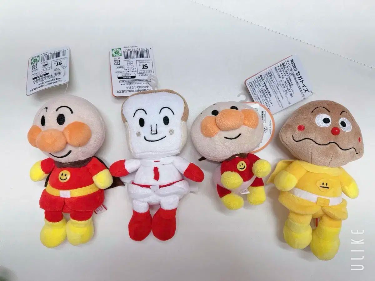 アンパンマン人形 (テクダリム) 4 （すべて1バッチで）