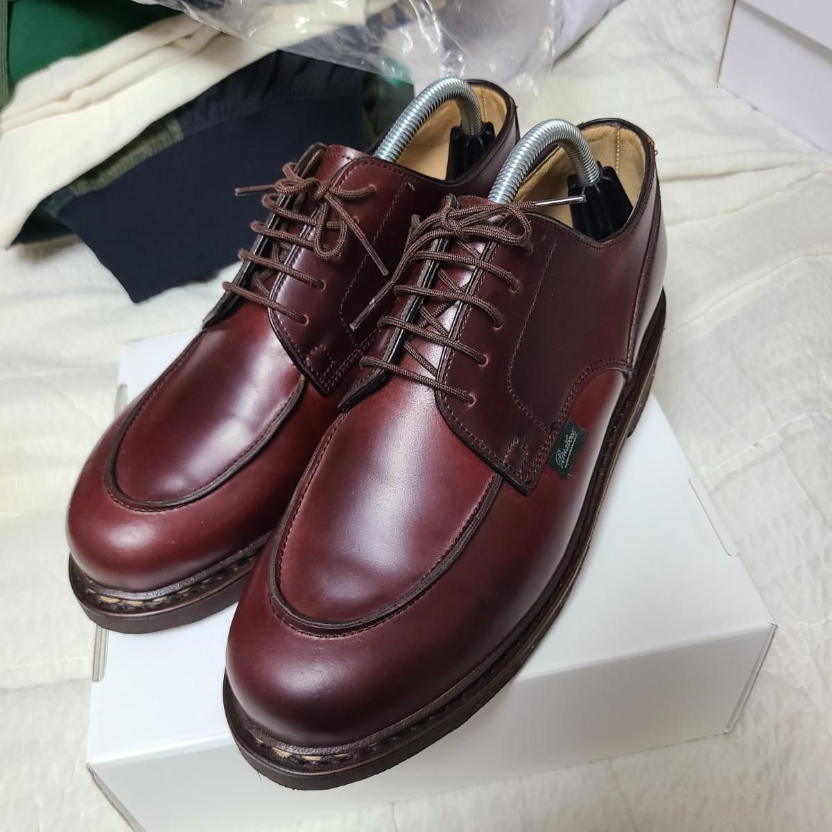 Paraboot パラブーツ シャンボード コードバン 6.5 シューツリー付 靴