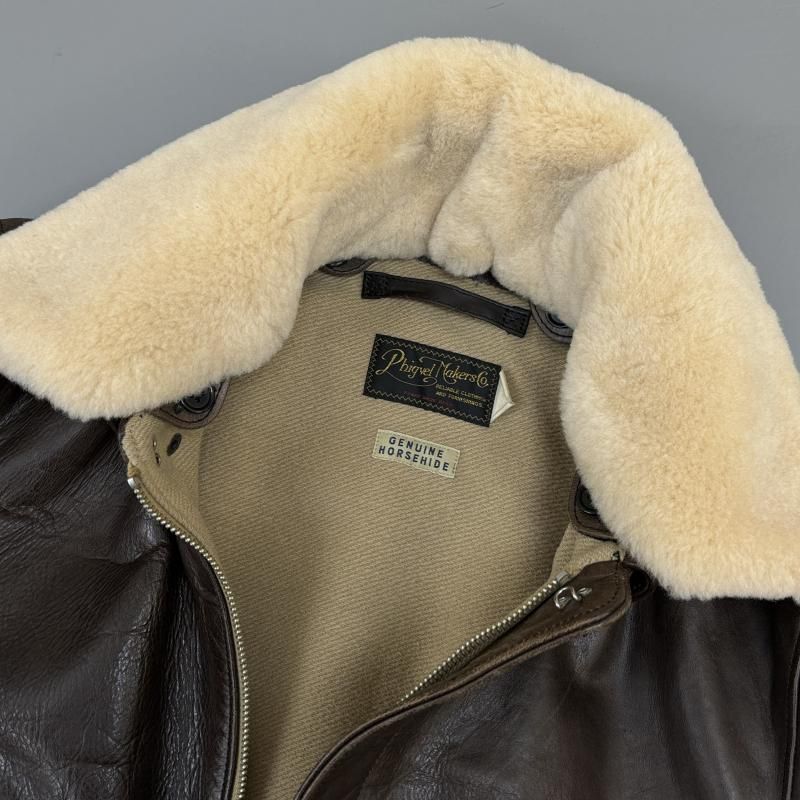 PHIGVEL MAKERS＆Co フィグベル ジャケット、上着 レザージャケット  