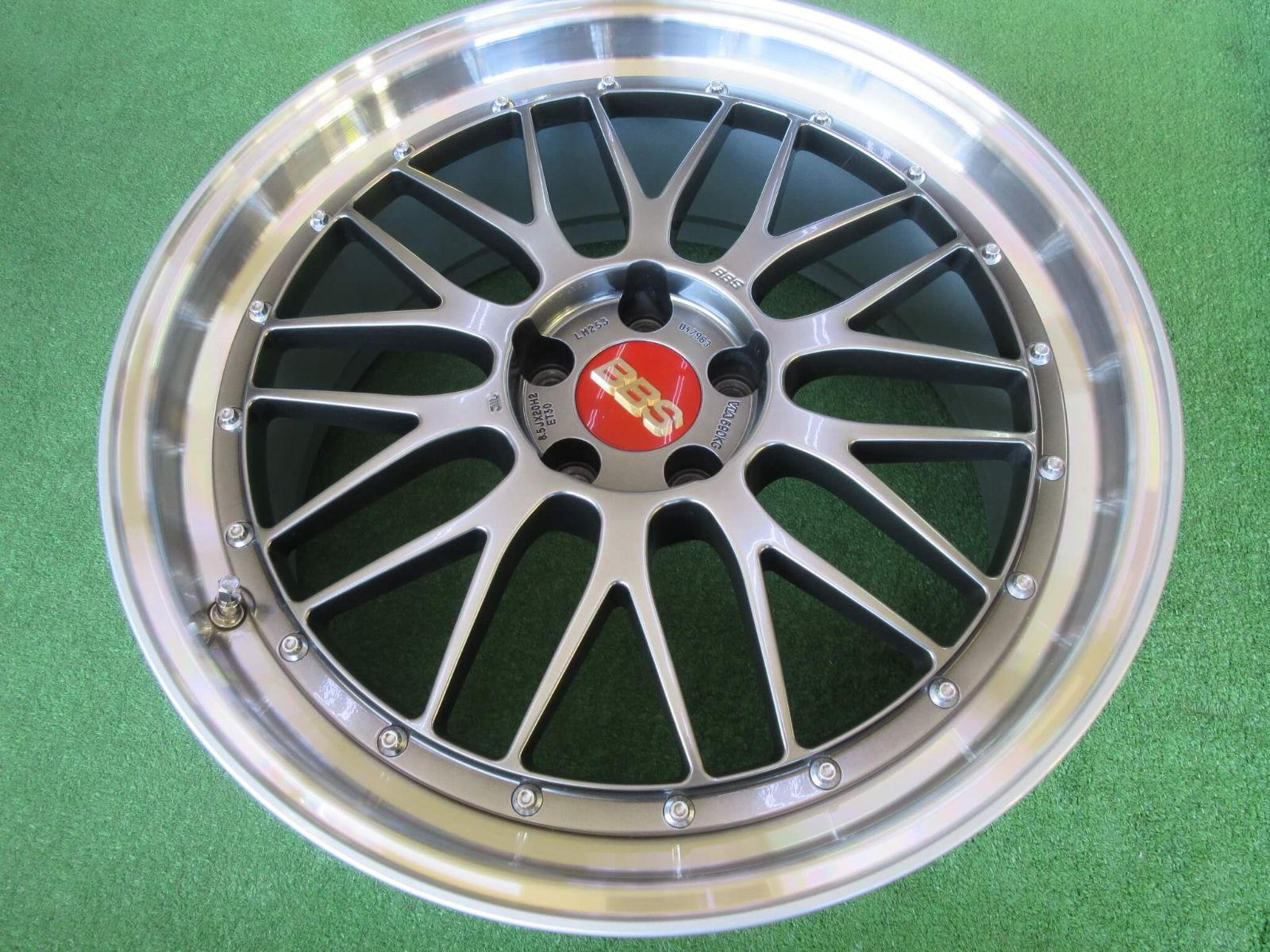 20インチ！BBS LM LM253 ダイヤモンドブラック 8.5J-20 5H114.3 