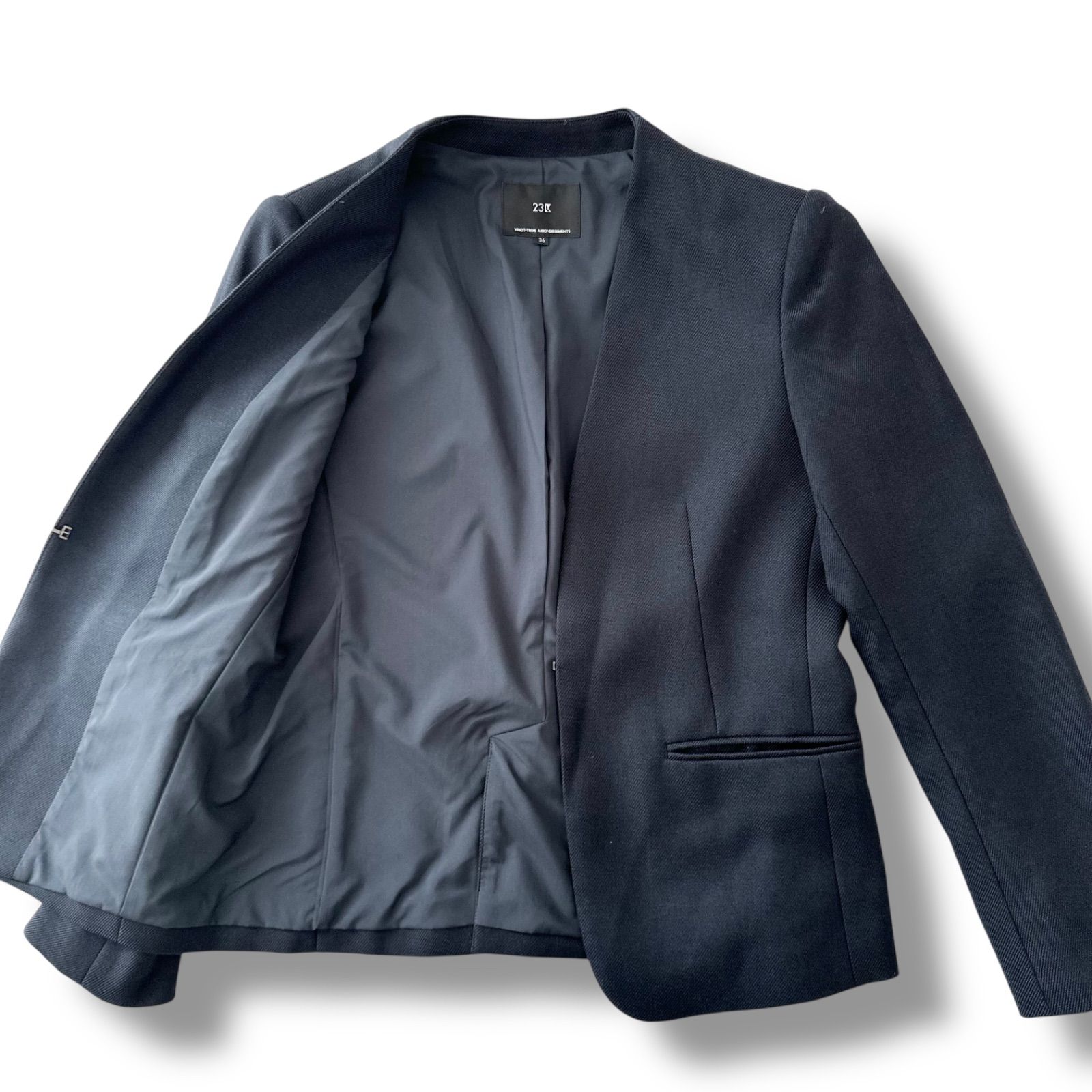 ジャケット＆テーパードパンツ セットアップ