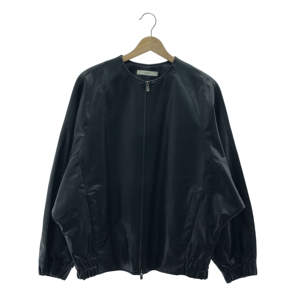 新品】 LOHEN / ローヘン | ビックカラー 2way エコレザー ブルゾン