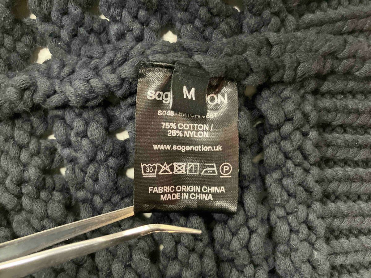 sagenation HATCHI VEST　S048 ネイビー　Mサイズ sagenation HATCHI VEST S048 ネイビー Mサイズ sagenation HATCHI