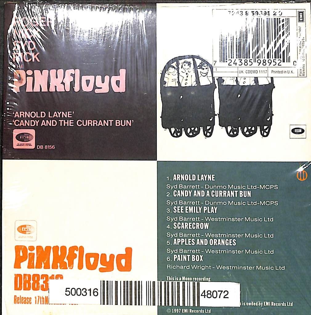 紙ジャケCD】Pink Floyd 1967 / The First 3 Singles ピンク・フロイド