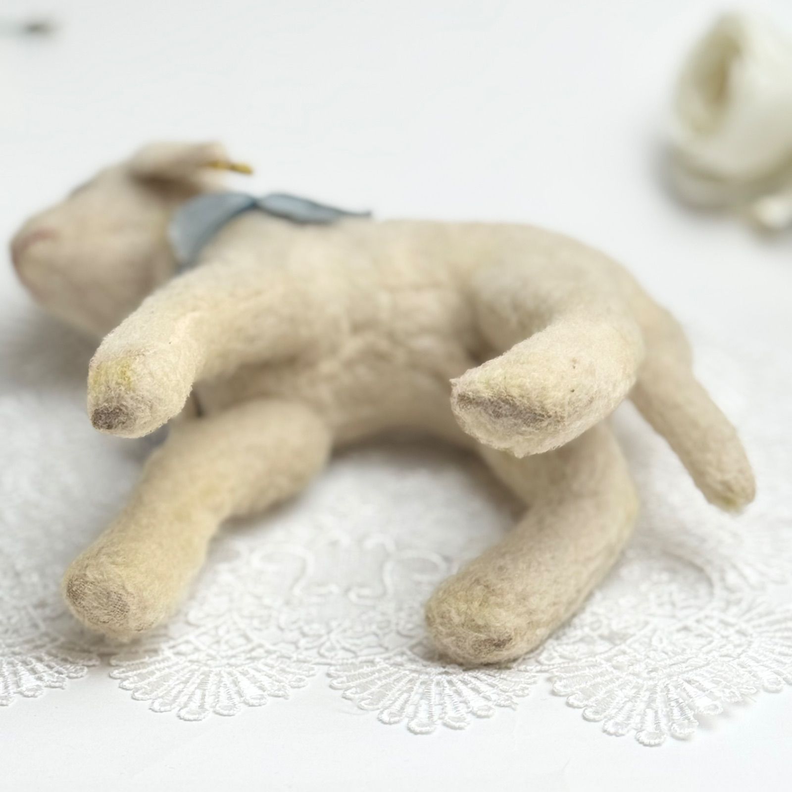 Steiff - シュタイフ★Lamby 22cm ID完品★ヒツジのランビー/ひつじ/羊/ラム 送料無料☆シュタイフ☆Lamby 22cm オールID's完品☆ヒツジの