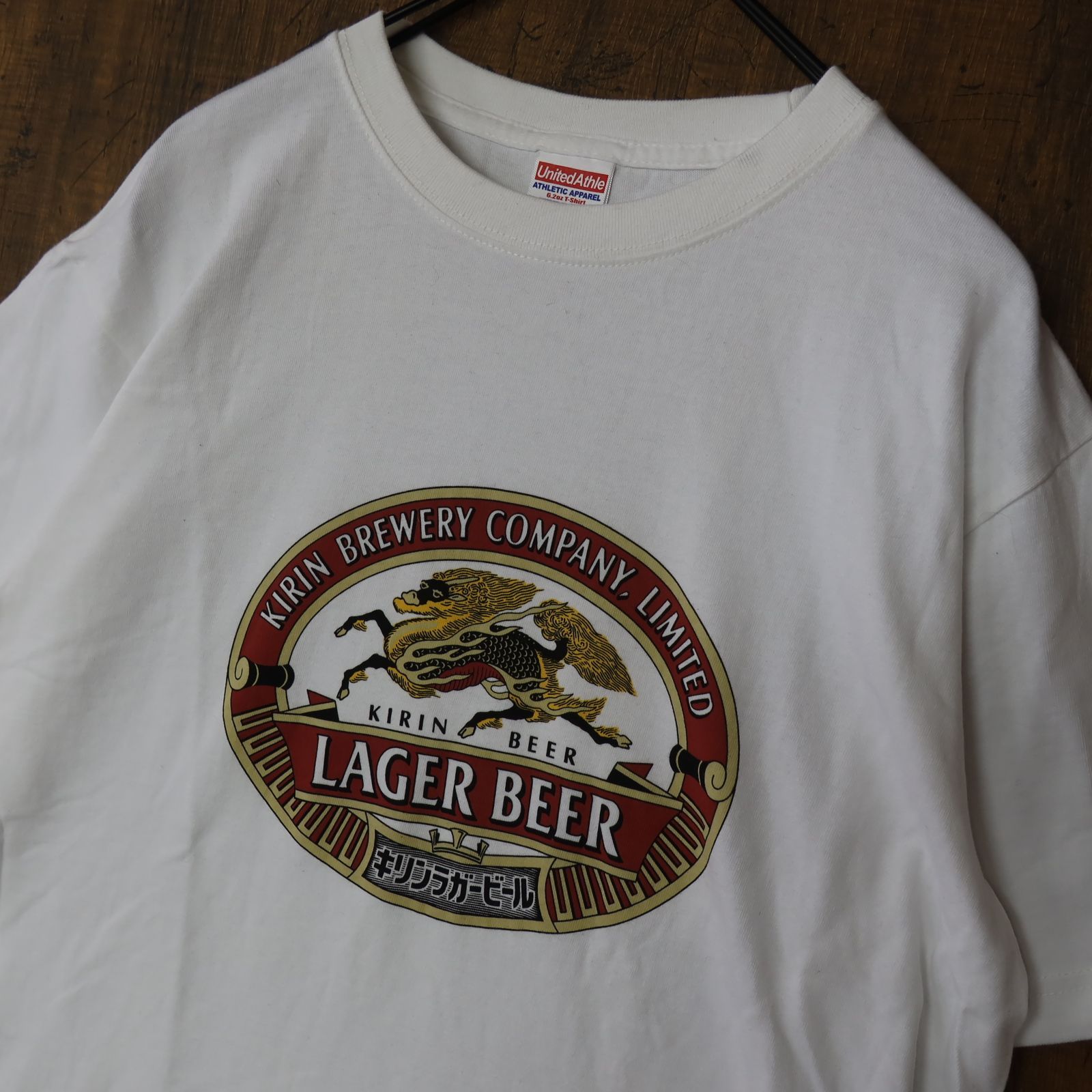 人気企業アイテム☆KIRIN キリン 半袖Tシャツ キリンビール SIZE L