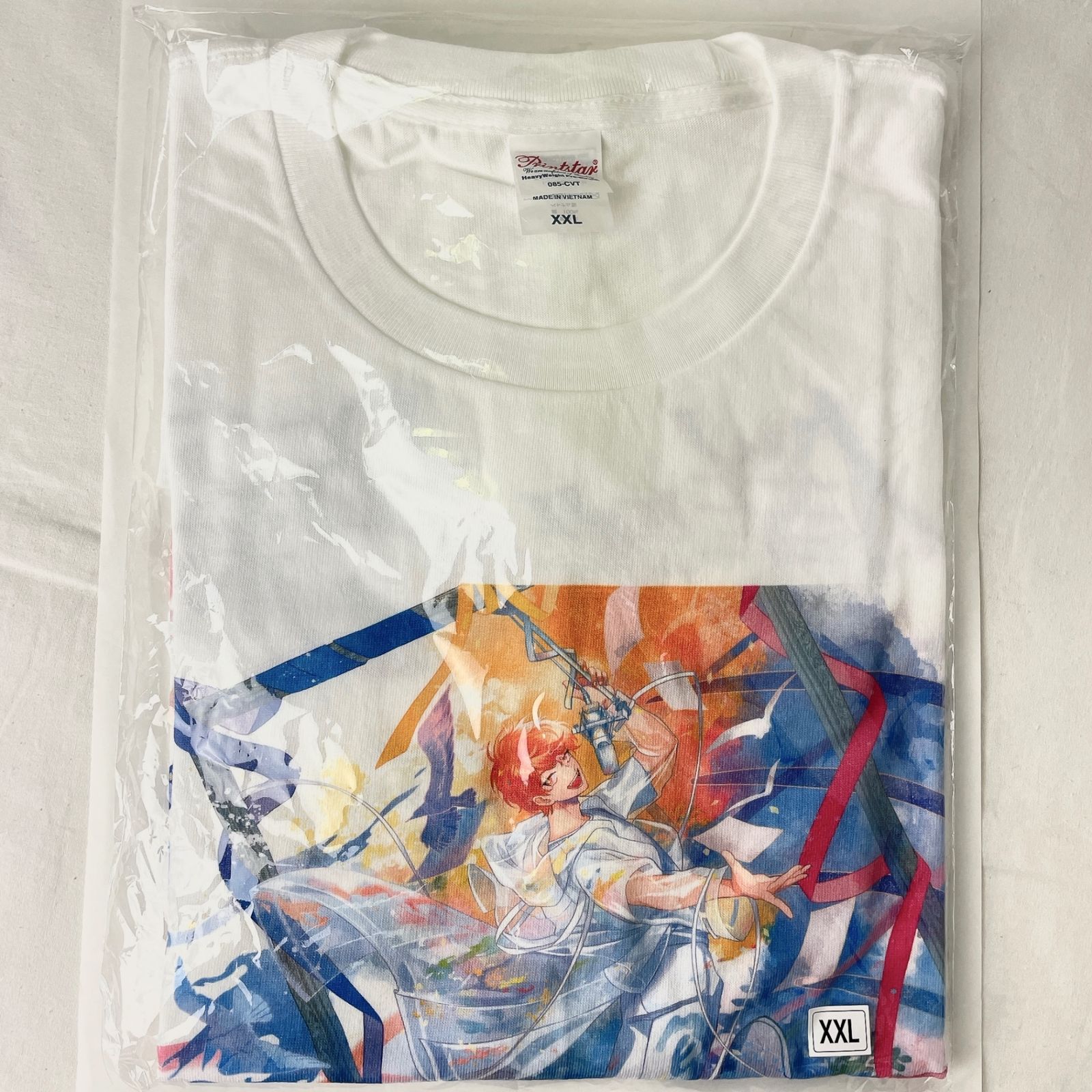 めいちゃん　Tシャツ　3枚 めいちゃん 色彩Tシャツ ホワイト XXLサイズ 「めいちゃんライブ