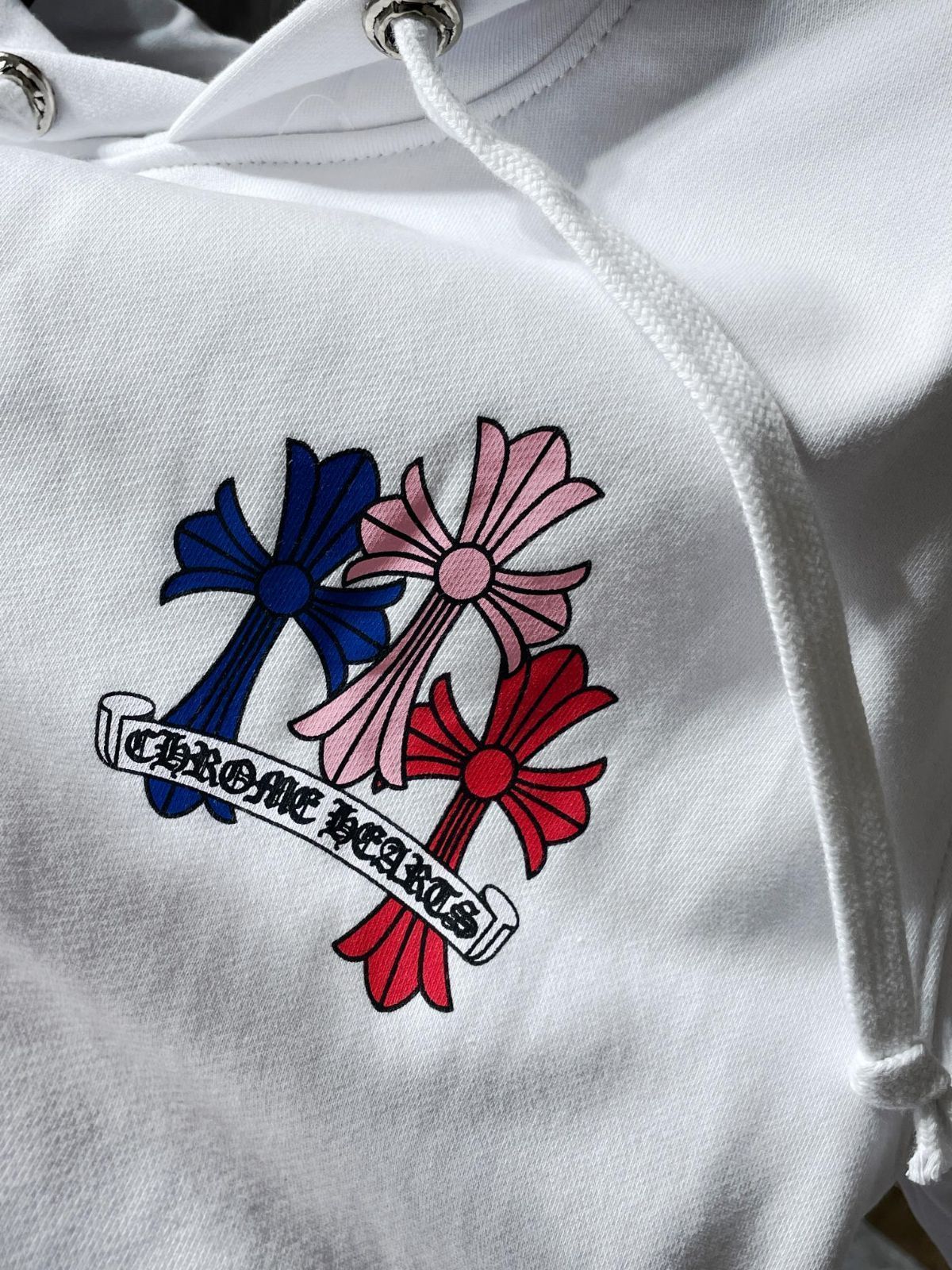 【CHROME HEARTS】カラフル セメタリー クロス フーディー CHROME HEARTS】カラフル セメタリー クロス フーディー (CHROME