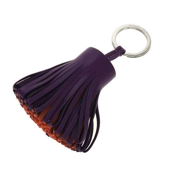 エルメス カルメンチャーム・トリコロール 【Bランク】【中古】 