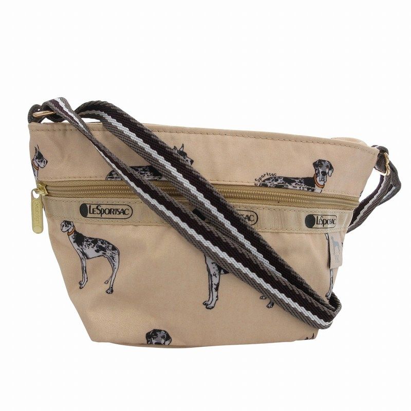 革製ポーチ 風間ゆみえ レザーポーチ レスポートサック LesportSAC ×風間ゆみえ 美品 ショルダー