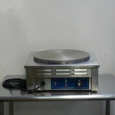 2010年製 ニチワ クレープ 焼 器 CM-410H 単相200V 2.5kw W450D450H180mm 31kg 焼面 φ410mm 厚17ｍｍ ガレット