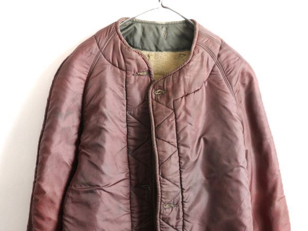 50s 米軍 USAF ウールパイルライナージャケット ミリタリーボアライナー 50s 米軍 USAF ウールパイルライナージャケット ミリタリーボ