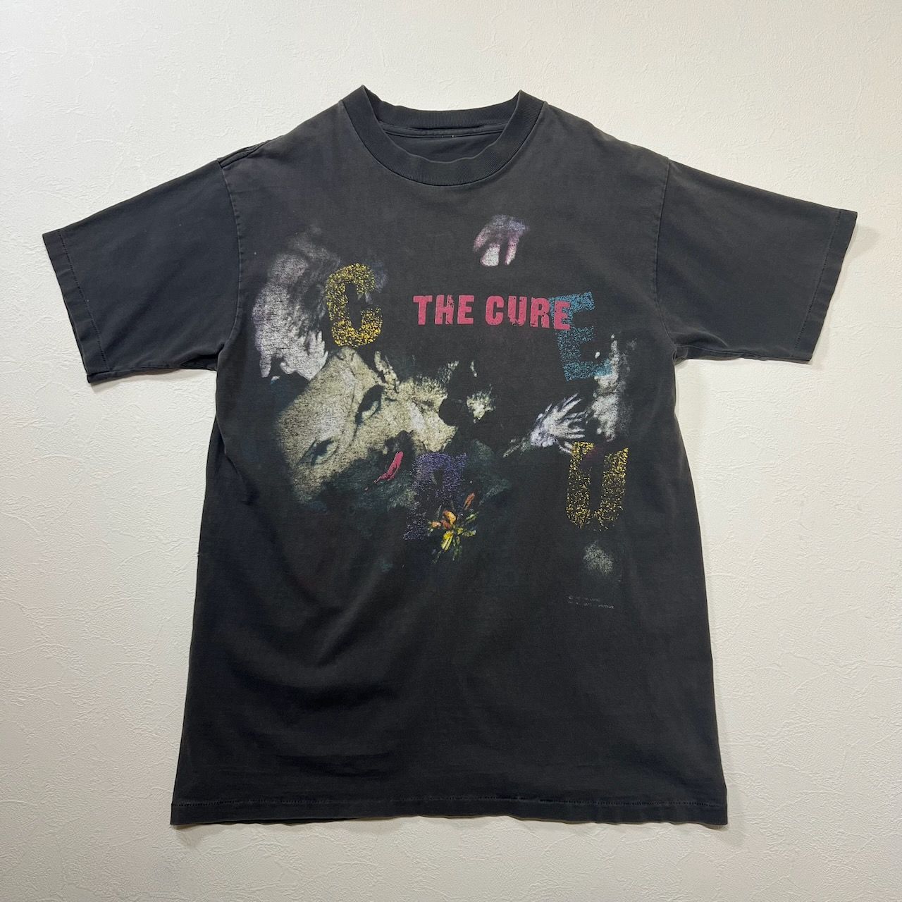 80s THE CURE シングルステッチ 両面プリント バンT Tシャツ ザ 