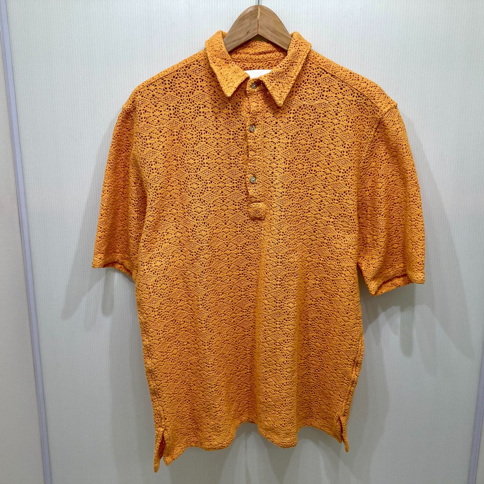 KAIKO カイコー RASSEL POLO ポロシャツ 半袖 透け感 KAIKO-23-002 